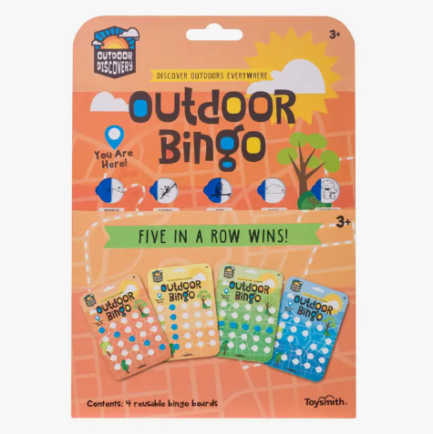 KIDS OUTDOOR BINGO 4 PACK