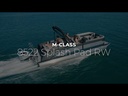 Qwest M-Class 22' Tritoon Honda 200 Black/White $120,000