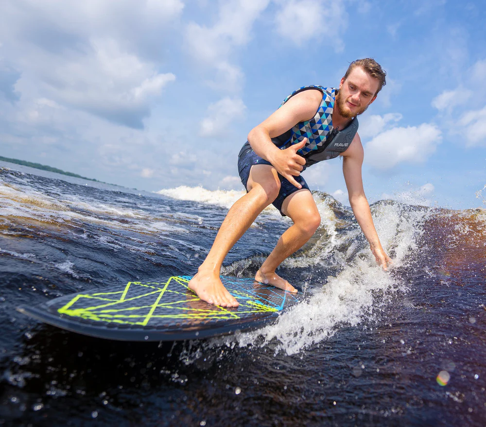 RAVE FRACTAL WAKESURFING BOARD