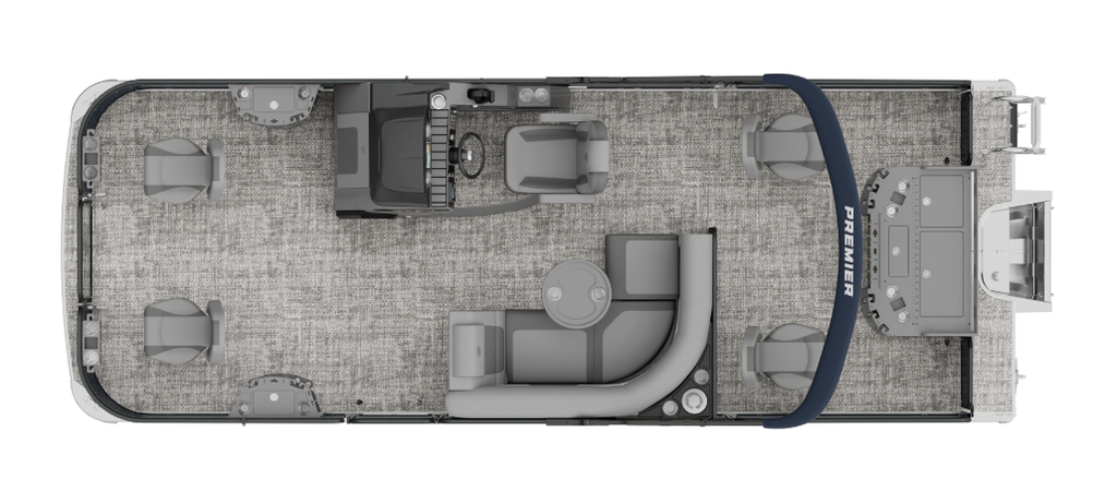 Premier Sunsation 23' Angler 4pt Pontoon 