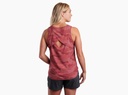 Kuhl Vantage Tank - Dark Dahlia Print (back)