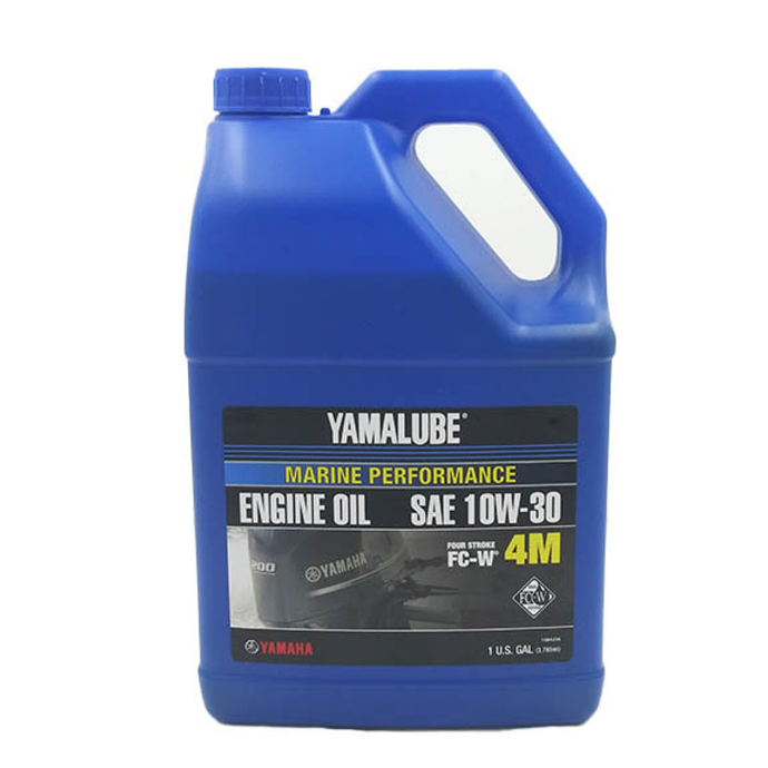Yamalube Engine Oil SAE 10W-30 4M 1 Gal.