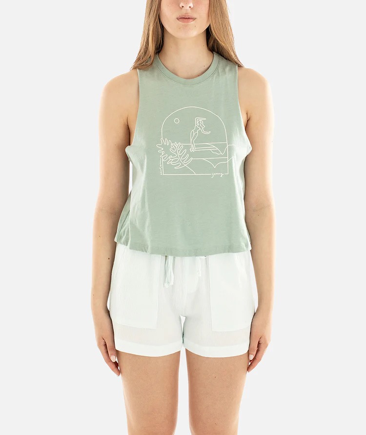 Jetty: Tidal Romance Tank - Mint