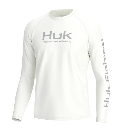 Huk: Pursuit Long Sleeve - White