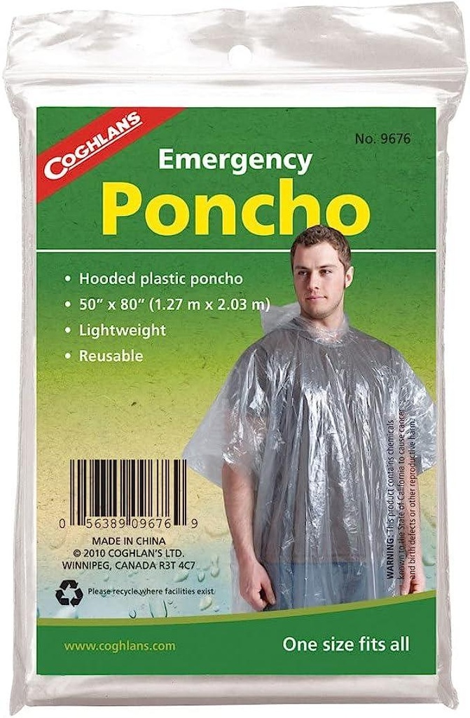 Coghlan's Emergency Poncho