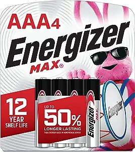 Energizer Type AAA Batteries 4pk