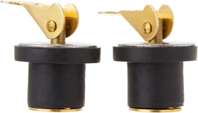 Shoreline 3/4" Brass Baitwell Plugs