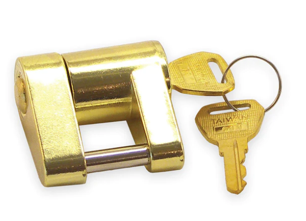 Shoreline Brass Coupler Lock