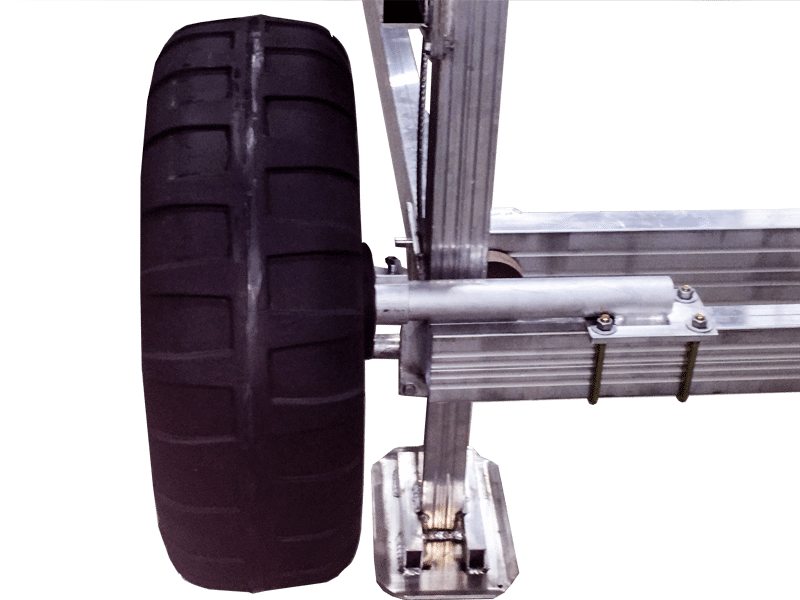 JB LUND BOAT LIFT ROLL IN WHEEL KIT (2016 AND NEWER)