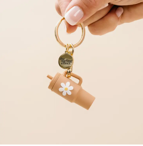 TINY TUMBLER KEYCHAIN (SANDSTONE)