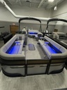 2024 Qwest M-Class RTZ 24' Tritoon W/ 250hp Honda W/ Bunk Trailer