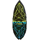 RAVE FRACTAL WAKESURFING BOARD