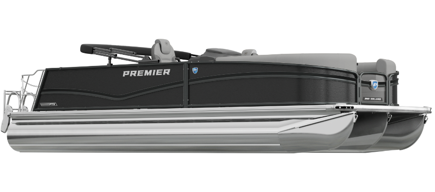 SOLD - Premier Solaris 25' Rear Lounge PTX Tritoon 