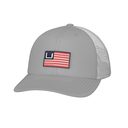 Huk: Huk and Bars Trucker Hat - Harbor Mist