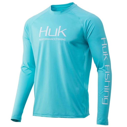 Huk: Pursuit Long Sleeve - Blue Radiance