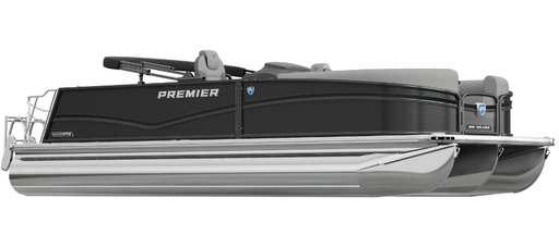 Premier Solaris 25' Rear Facing PTX Tritoon W/Bunk Trailer