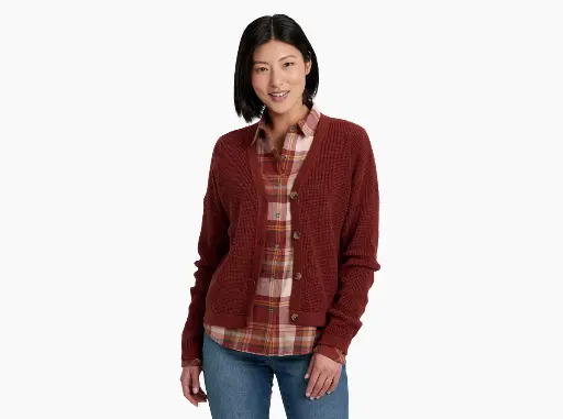 [KUHL 4074 RDRK] KUHL Brynn Cardigan Sweater