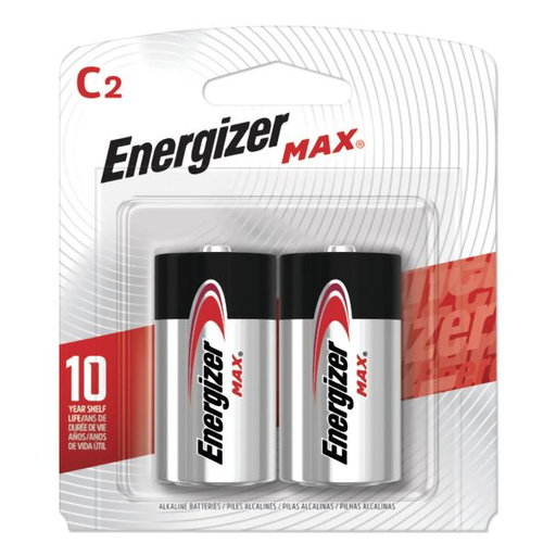 Energizer Type C Batteries 2pk