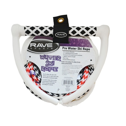 RAVE SPORTS 75' 4-SECTION SKI ROPE